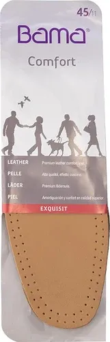 Kožené vložky BAMA - Exquisit 01710 r.45 Hnedá