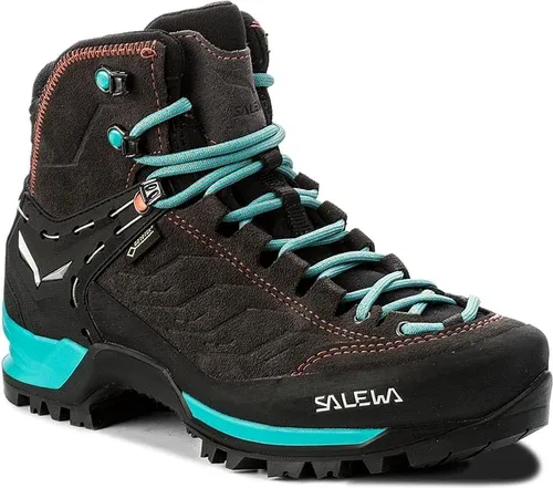 Trekingová obuv Salewa - Mtn Trainer Mid Gtx GORE-TEX 63459-0674 Magnet/Viridian Green