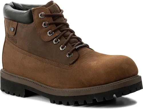 Outdoorová obuv SKECHERS - Sergeants 4442/CDB Dark Brown