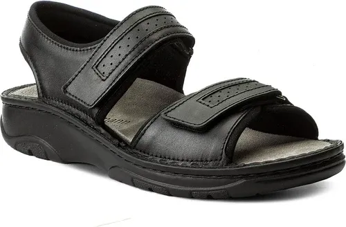 Sandále BERKEMANN - Fabian 05802 Schwarz 901 Sandále BERKEMANN - Fabian 05802 Schwarz 901