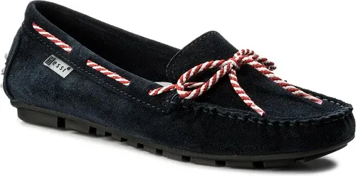 Mokasíny NESSI - 18307 Granat W2