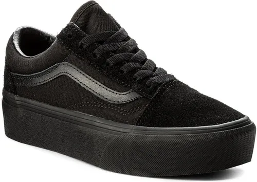 Tenisky Vans - Old Skool Platfor VN0A3B3UBKA Black/Black