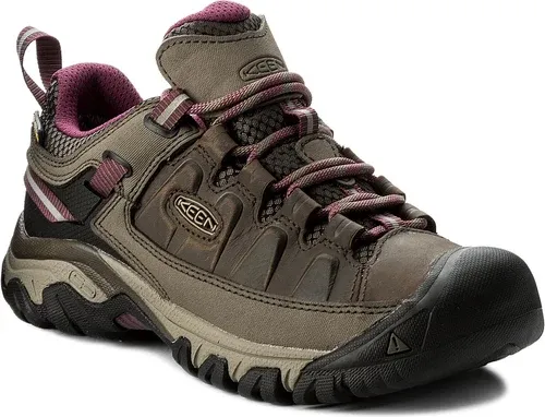 Trekingová obuv Keen - Targhee III Wp 1018177 Weiss/Boysenberry