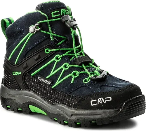 Trekingová obuv CMP - Kids Rigel Mid Trekking Shoes Wp 3Q12944K B.Blue/Gecko 51AK
