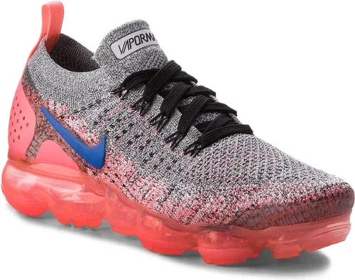 Topánky NIKE - Air Vapormax Flyknit 2 942843 104 White/Ultramarine/Hot Punch