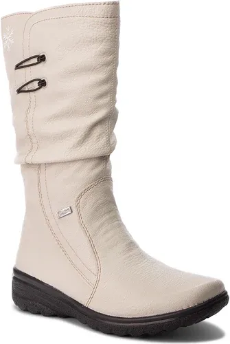 Čižmy RIEKER - Z7072-60 Beige 1