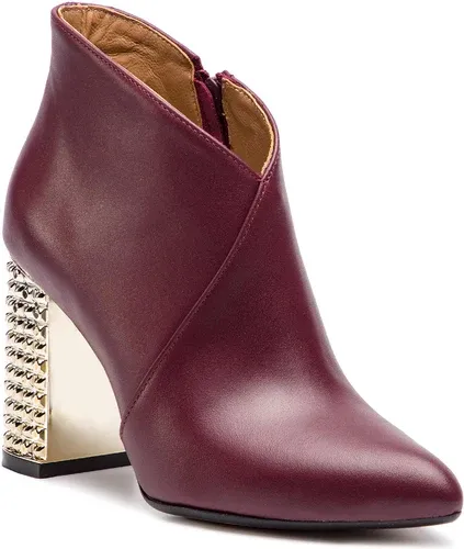 Členková obuv R.POLAŃSKI - 0975 Bordo Lico