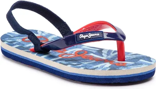 Sandále Pepe Jeans - Beach Uk Kids PBS70029 Navy 595