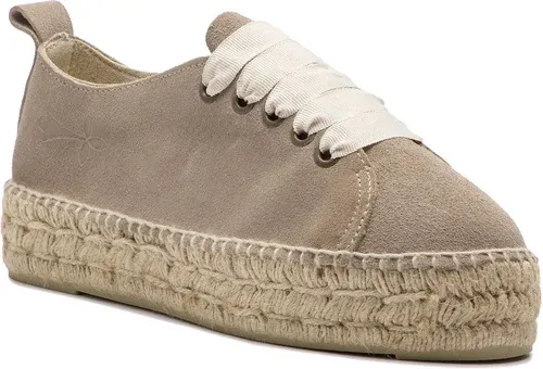 Espadrilky MANEBI - Sneakers D W 1.9 E0 Vintage Taupe Suede