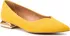 Baleríny R.POLAŃSKI - 1006 Żółty Zamsz