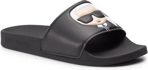 Šľapky KARL LAGERFELD - KL80905 Black Rubber
