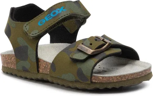 Sandále GEOX - B Sand. Chalki B. A B922QA 000CE C3009 M Military