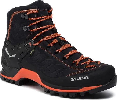 Trekingová obuv Salewa - Mtn Trainer Mid Gtx GORE-TEX 63458-0985 Asphalt/Fluo Orange