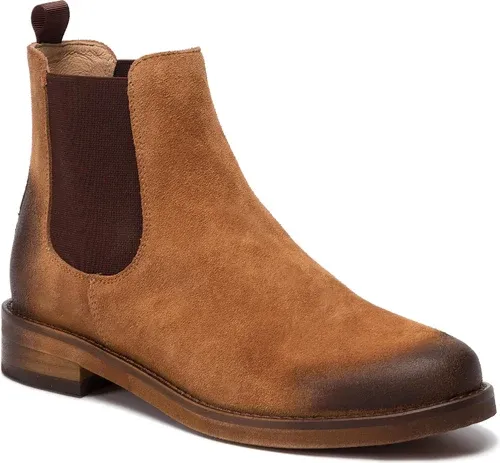 Kotníková obuv s elastickým prvkom EKSBUT - 69-5762-M71/0PN-1G Rudy