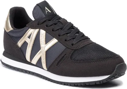 Sneakersy ARMANI EXCHANGE - XDX031 XV137 N692 Black/Lt Gold Sneakersy ARMANI EXCHANGE - XDX031 XV137 N692 Black/Lt Gold