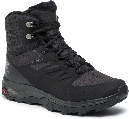 Trekingová obuv Salomon - Outblast Ts Cswp W 407950 21 V0 Black/Black/Black