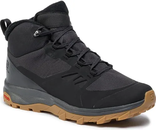 Trekingová obuv Salomon - Outsnap Cswp 409220 28 V0 Black/Ebony/Gum1A