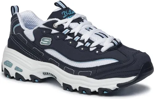 Sneakersy SKECHERS - D'lites Biggest Fan 11930/NVW Navy/White