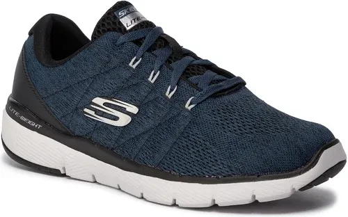 Topánky SKECHERS - Stally 52957/BLBK Blue/Black
