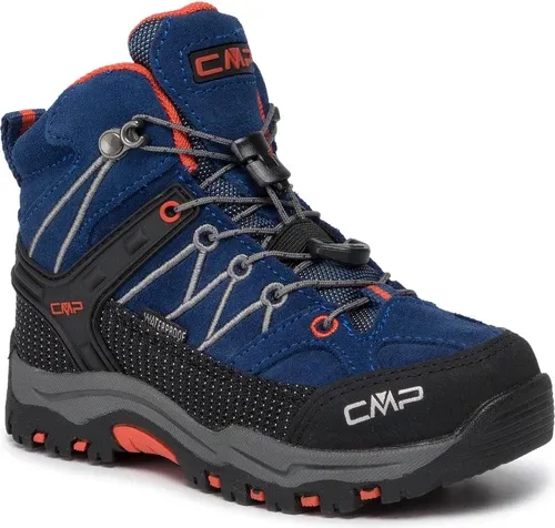 Trekingová obuv CMP - Kids Rigel Mid Trekking Shoes Wp 3Q12944 Marine/Tango 05MD