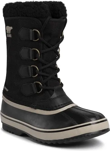 Snehule Sorel - 1964 Pac Nylon NM3487 Black/Ancient Fossil 011 Snehule Sorel - 1964 Pac Nylon NM3487 Black/Ancient Fossil 011