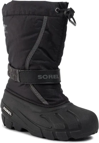 Snehule Sorel - Youth Flurry NY1965 Black/City Grey 016