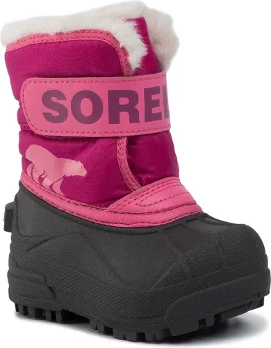 Snehule Sorel - Toodler Snow Commander NV1960 Tropic Pink/Deep Blush 652