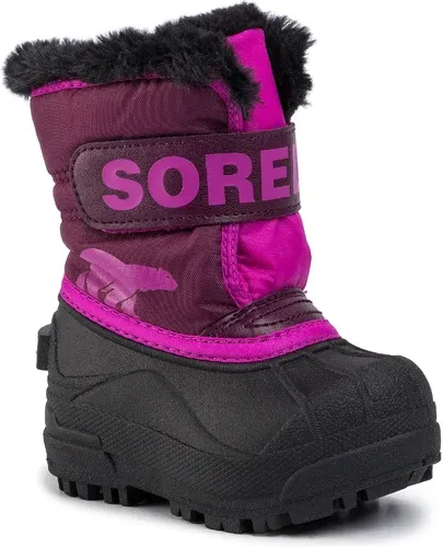 Snehule SOREL - Toddler Snow Commander NV1960 Purple Dahlia/Groovy Pink 562