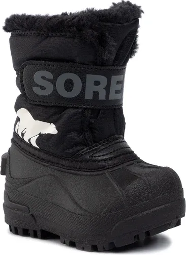 Snehule Sorel - Toddler Snow Commander NV1960 Black/Charcoal 010