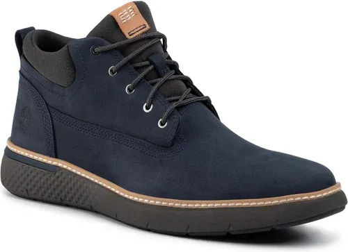 Šnurovacia obuv Timberland - Cross Mark Chukka TB0A222F0191 Navy Nubuck