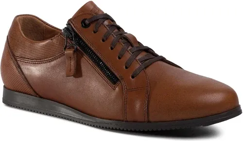 Sneakersy NIK - 03-0869-01-5-02-03 Hnedá