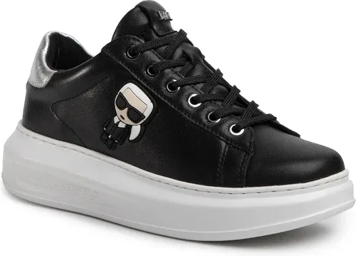 Sneakersy KARL LAGERFELD - KL62530 Black Lthr