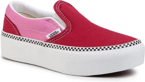 Tenisky VANS - Classic Slip-On P VN0A3TL1WVX1 (2-Tone)Chlpepr/Fchsiapnk