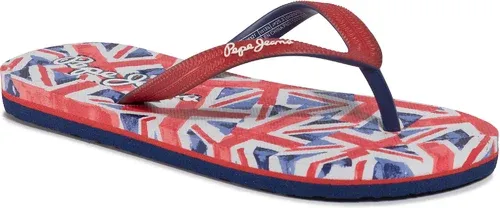 Žabky PEPE JEANS - Dorset Beach PBS70033 Red 255 Žabky PEPE JEANS - Dorset Beach PBS70033 Red 255