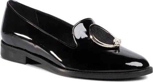 Lordsy KARINO - 3289/090-P Czarny/Lakier