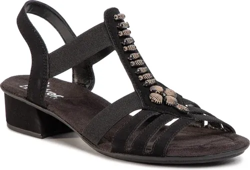 Sandále RIEKER - V6206-00 Schwarz
