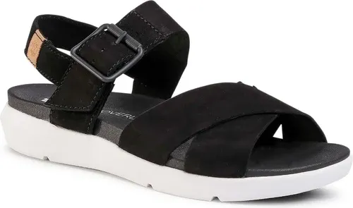 Sandále TIMBERLAND - Wilesport Lthr Sandal TB0A27T60151 Black Nubuck