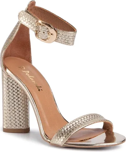 Sandále R.POLAŃSKI - 0876 Złota Plecionka