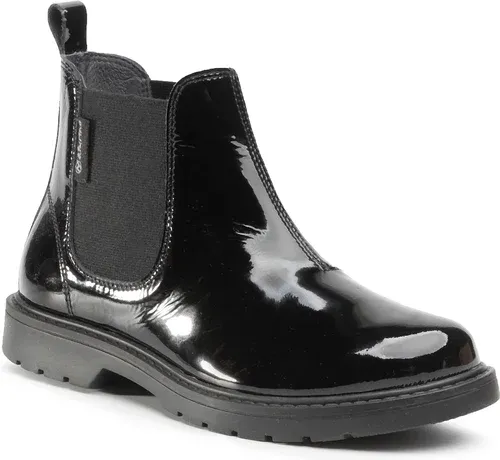 Členková obuv s elastickým prvkom Naturino - Piccadilly 0012501566.03.0A01 S Nero