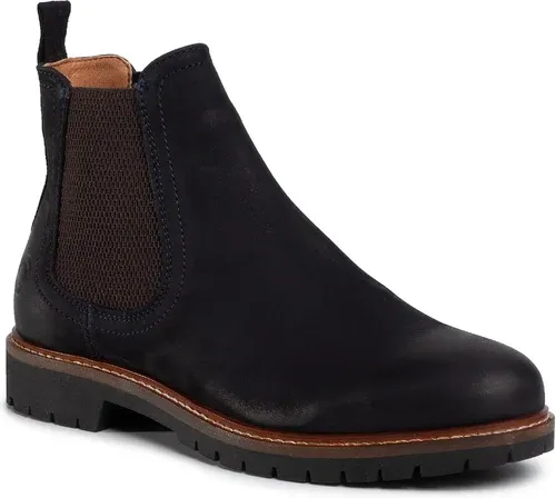 Kotníková obuv s elastickým prvkom SALAMANDER - Pinnea 32-41709-12 Navy