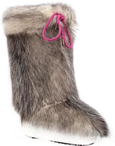 Kožušinový návlek na topánky Moon Boot - Cover Opossum 140C0V01001 Natural Kožušinový návlek na topánky Moon Boot - Cover Opossum 140C0V01001 Natural