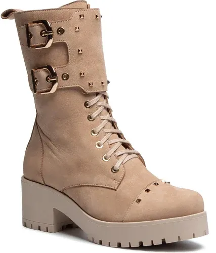 Outdoorová obuv R.POLAŃSKI - 1157 Camel Nubuk