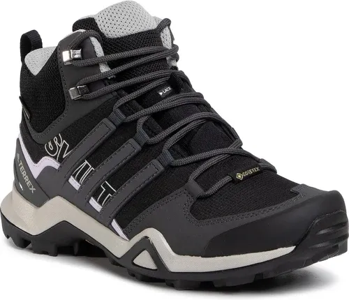 Topánky adidas - Terrex Swift R2 Mid Gtx W GORE-TEX EF3357 Core Black/Dgh Solid Grey/Purple Tint