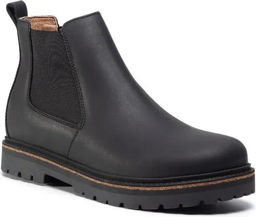 Členková obuv s elastickým prvkom Birkenstock - Stalon 1017317 Black