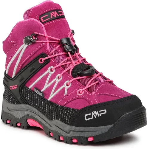 Trekingová obuv CMP - Kids Rigel Mid Trekking Shoe Wp 3Q12944 Berry/Pink Fluo 05HF