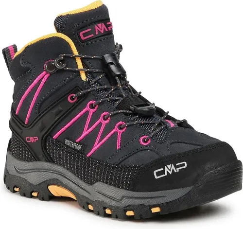 Trekingová obuv CMP - Kids Rigel Mid Trekking Shoe Wp 3Q12944 Antracite/Bouganville 54UE