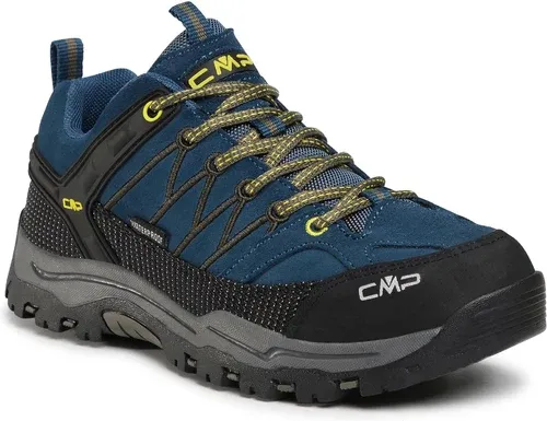 Trekingová obuv CMP - Kids Rigel Low Trekking Shoes Wp 3Q13244J Blue Ink/Yellow 10MF