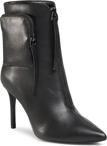 Členkové čižmy GINO ROSSI - V369-121-1 Black