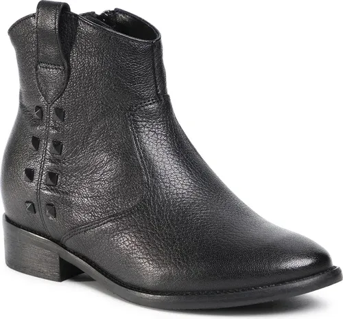 Členkové čižmy GINO ROSSI - 4572-02 Black