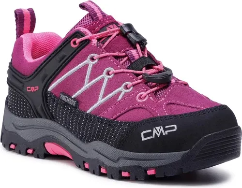 Trekingová obuv CMP - Kids Rigel Mid Trekking Shoe Wp 3Q13244 Berry/Pink Fluo 05HF